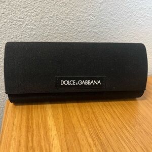 Dolce & Gabbana Black Velvet Sunglasses Case